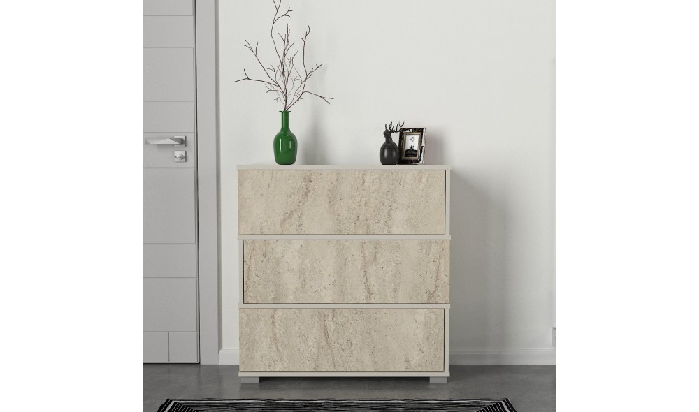 Pantofar, Napolyon, TravertinGresie, 90 x 93 x 30 cm