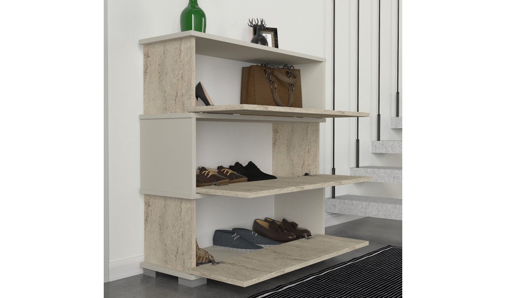 Pantofar, Napolyon, TravertinGresie, 90 x 93 x 30 cm