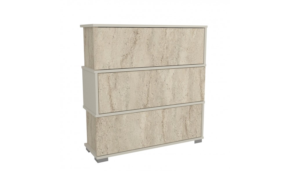 Pantofar, Napolyon, TravertinGresie, 90 x 93 x 30 cm