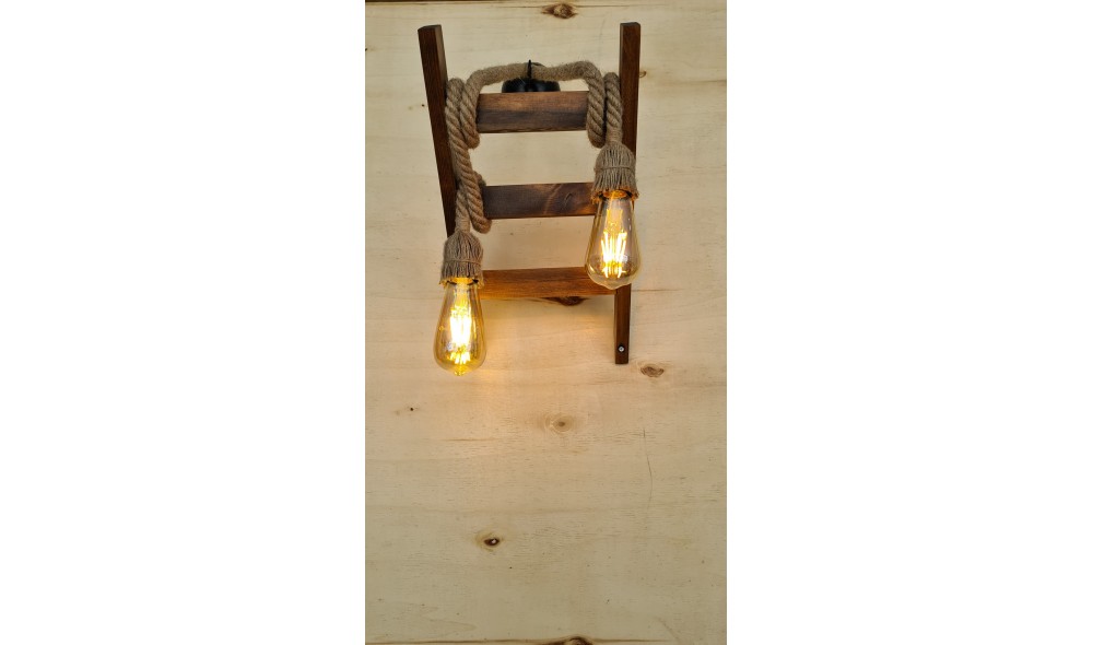 Lampa de perete Merdiven Halat Aplik 25 x 45 x 23 cm