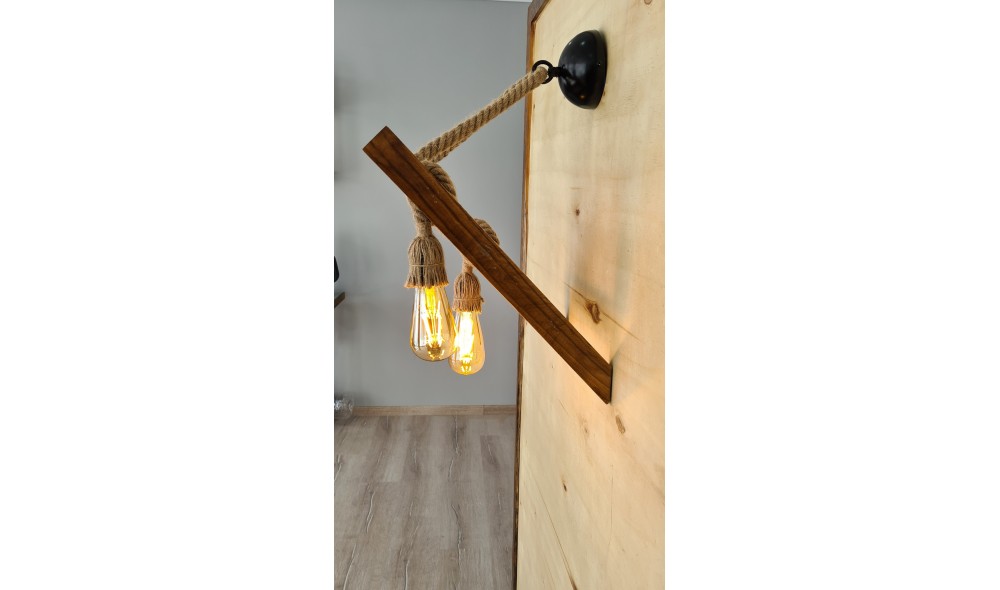 Lampa de perete Merdiven Halat Aplik 25 x 45 x 23 cm