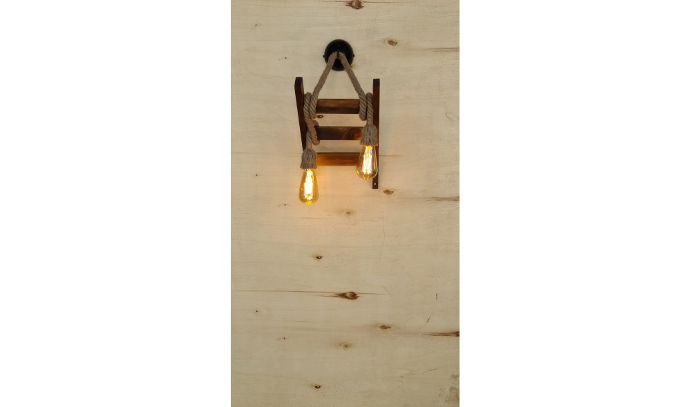 Lampa de perete Merdiven Halat Aplik 25 x 45 x 23 cm