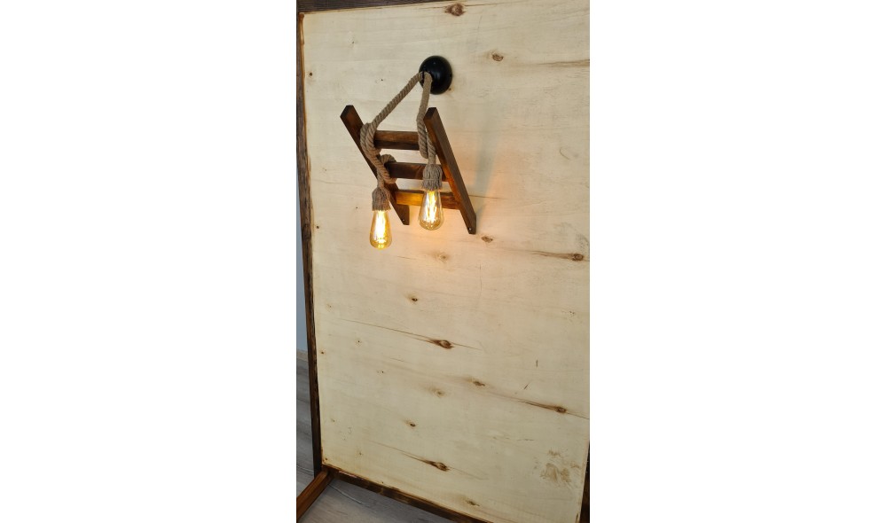 Lampa de perete Merdiven Halat Aplik 25 x 45 x 23 cm