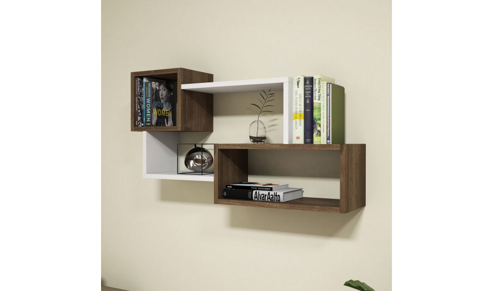 Raft de perete, Afro, AlbNuc, 91 x 51 x 20 cm