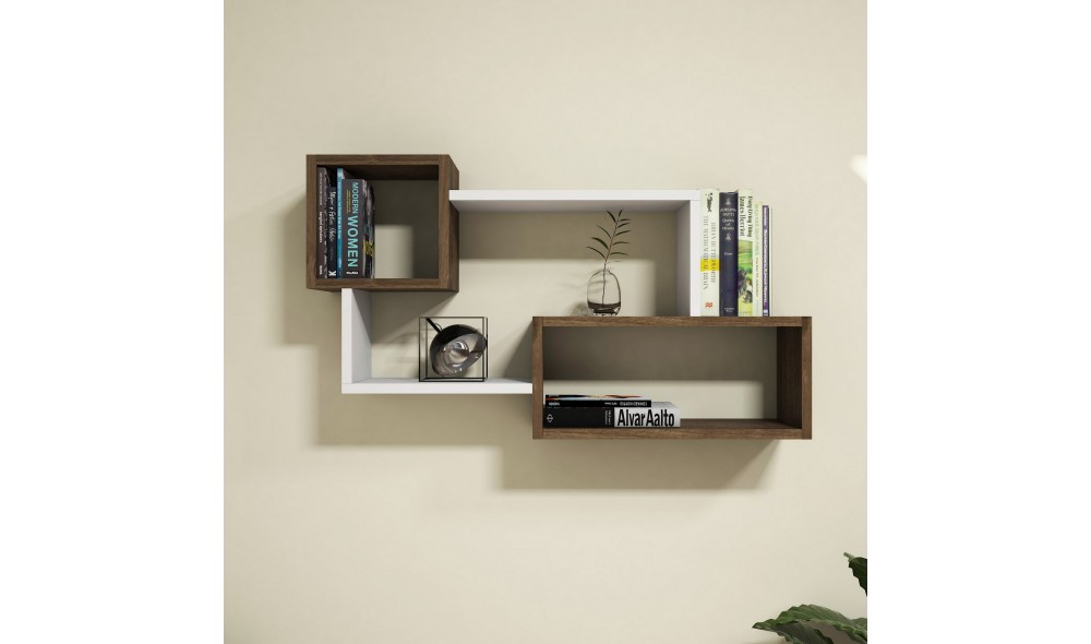 Raft de perete, Afro, AlbNuc, 91 x 51 x 20 cm