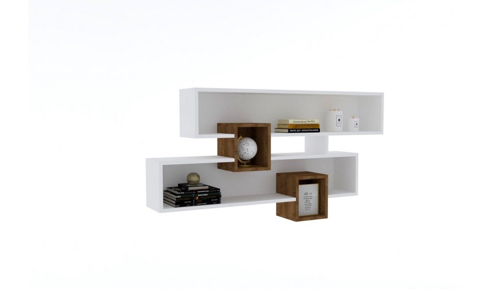 Raft de perete, Karen, NucAlb, 120 x 75 x 22 cm