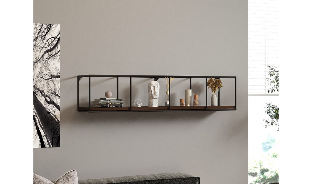 Raft de perete Miray 120 x 30 x 30 cm