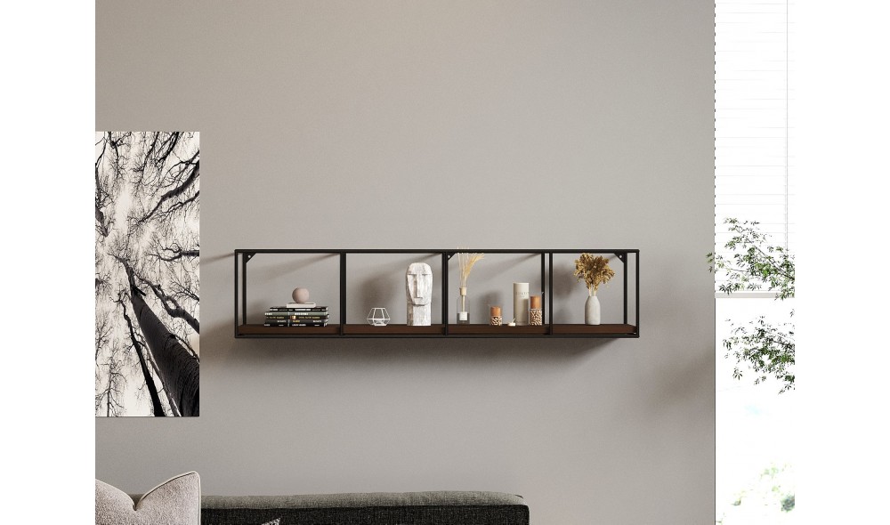 Raft de perete Miray 120 x 30 x 30 cm