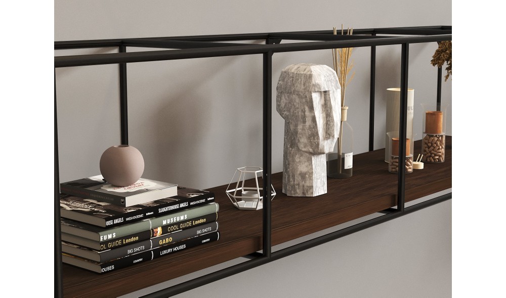 Raft de perete Miray 120 x 30 x 30 cm