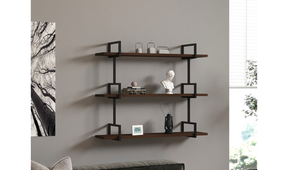 Raft de perete Uras - Nuc 90 x 76 x 22 cm