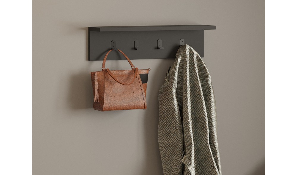 Raft de perete Ayla - Antracit