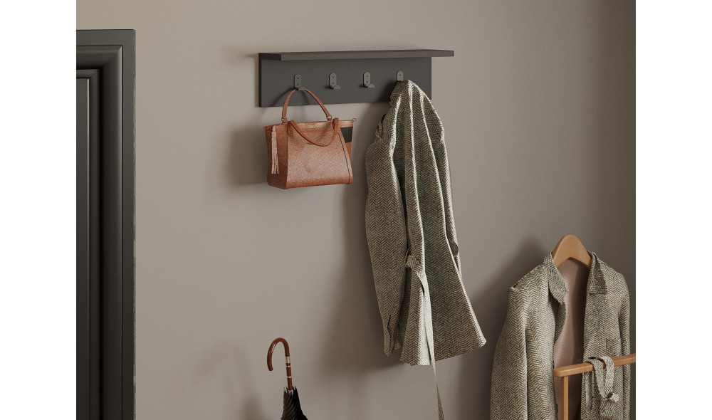 Raft de perete Ayla - Antracit