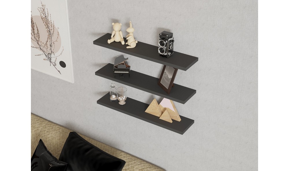 Raft de perete Boss - Antracit