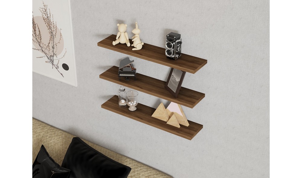 Raft de perete, Boss, Nuc, 60 x 2 x 15 cm