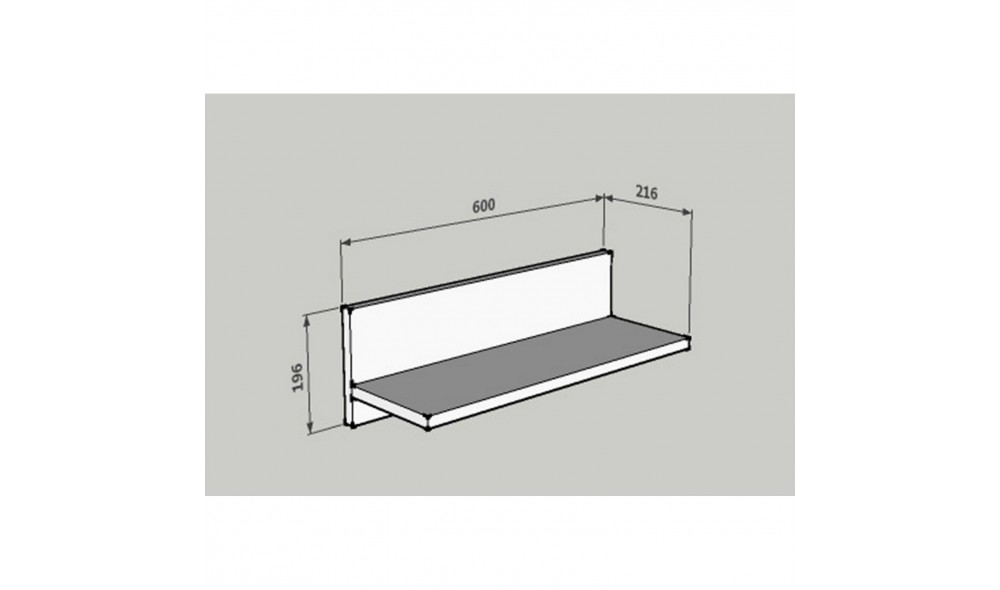 Raft de perete Fane - Nuc