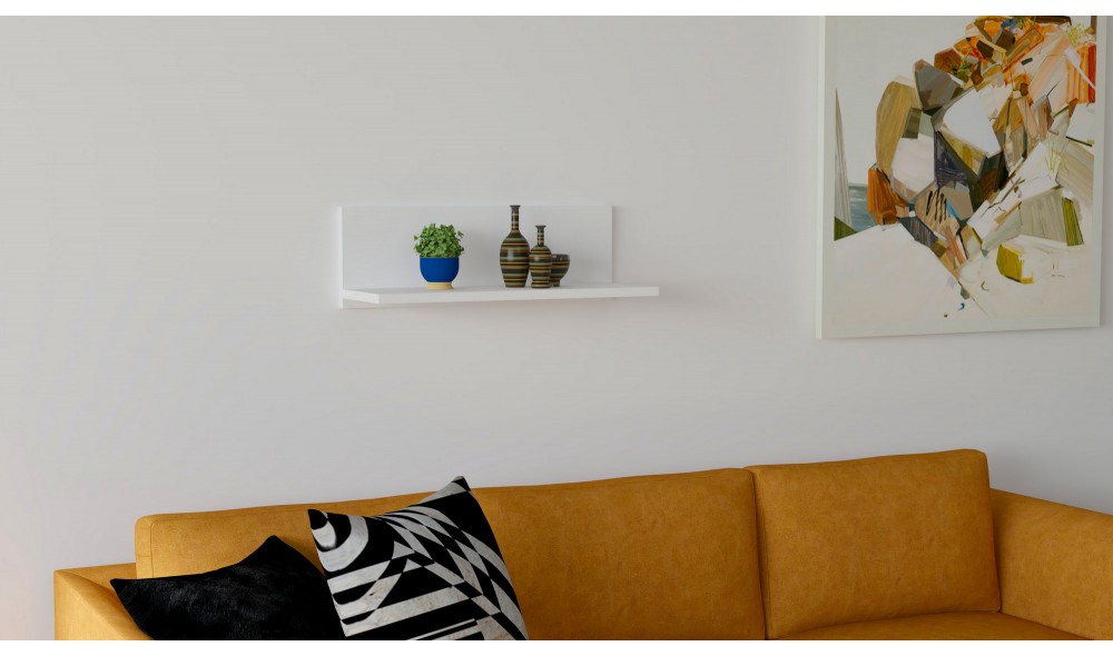 Raft de perete Fane - Alb