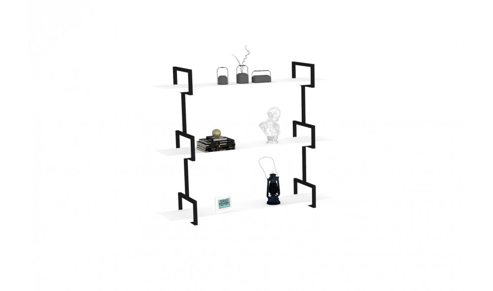 Raft de perete Uras - Alb