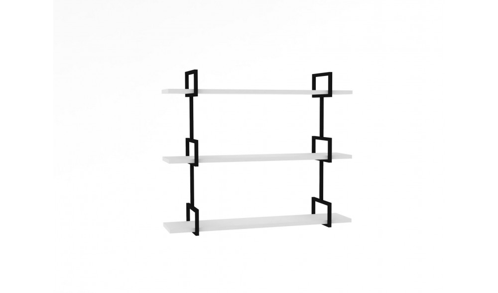 Raft de perete Uras - Alb