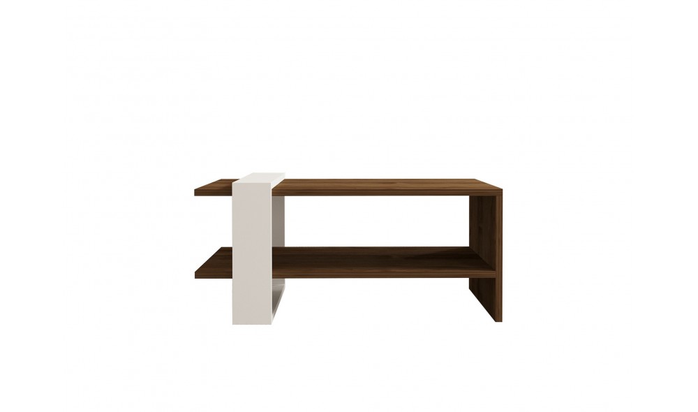 Masuta de cafea, Gaye, NucAlb, 80 x 35 x 50 cm