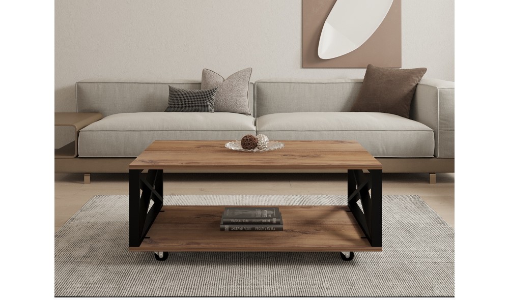 Masuta de cafea, Refia, Pinul Atlantic, 98 x 34 x 60 cm