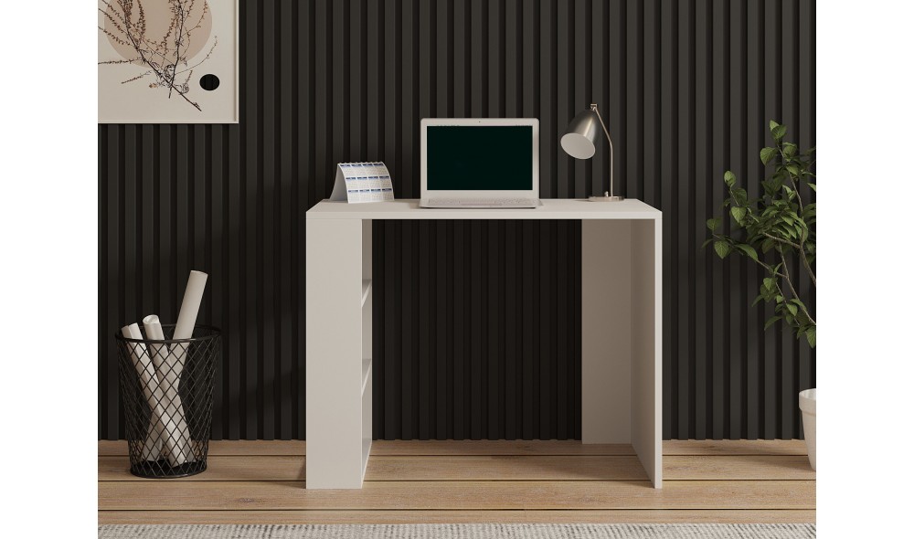 Birou de studiu, Cool, Alb, 90 x 70 x 50 cm