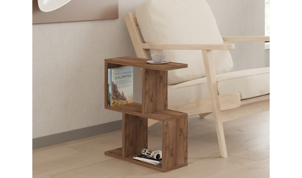 Masa laterala, Zet, Pinul Atlantic, 45 x 51 x 17 cm