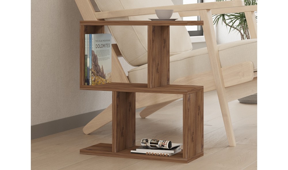 Masa laterala, Zet, Pinul Atlantic, 45 x 51 x 17 cm