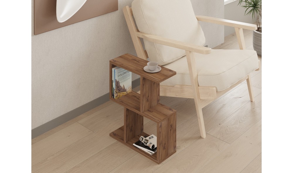 Masa laterala, Zet, Pinul Atlantic, 45 x 51 x 17 cm