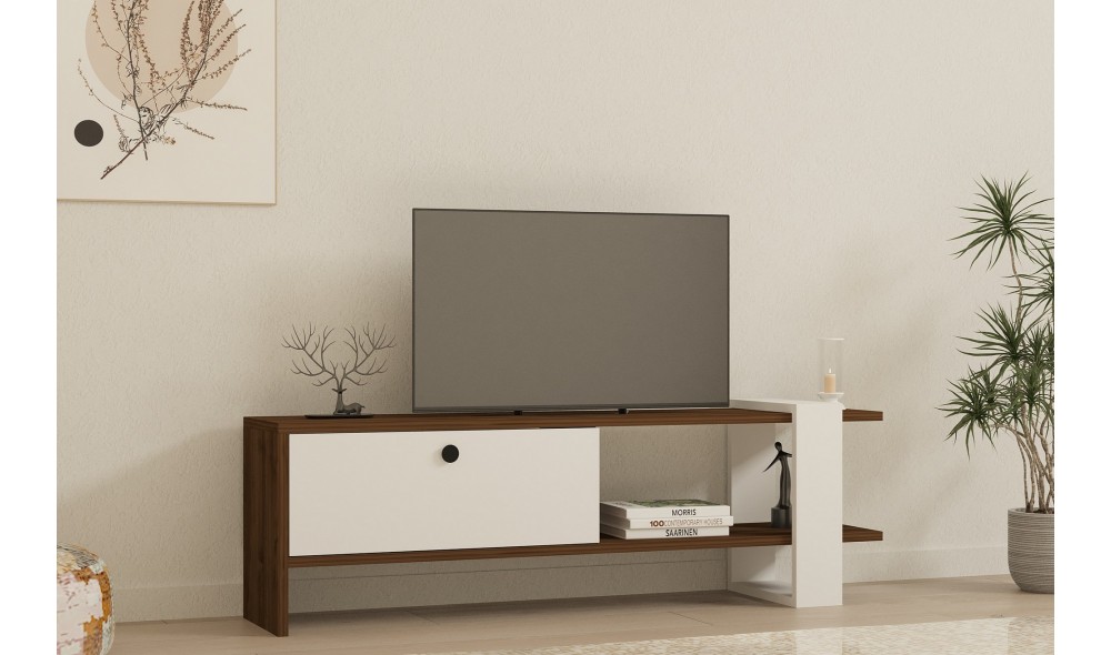 Suport TV, Gaye, NucAlb, 120 x 37 x 25 cm