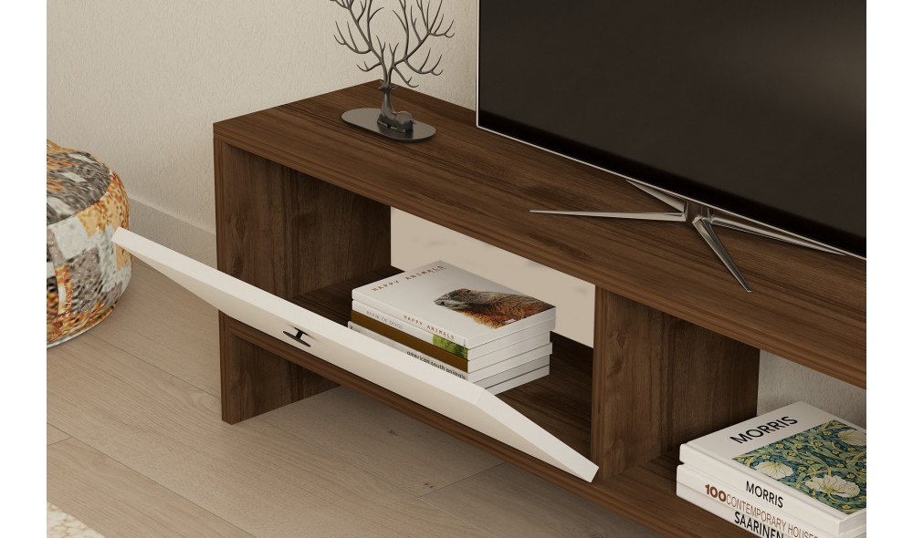 Suport TV, Gaye, NucAlb, 120 x 37 x 25 cm