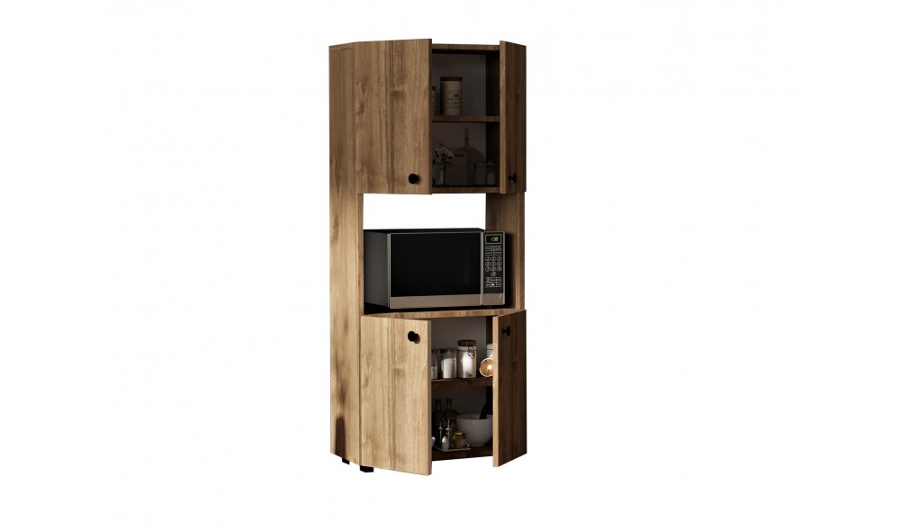 Dulap de bucatarie, Efe, Nuc, 60 x 140 x 31 cm