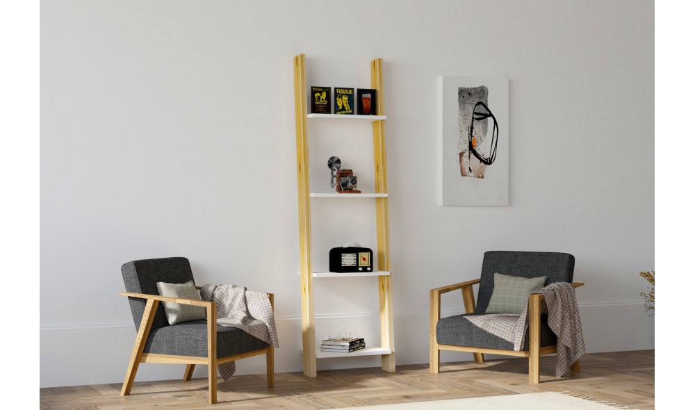 Raft pentru carti, Fayko, AlbSafir, 49 x 170 x 25 cm