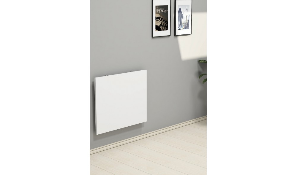 Masa plianta, Nur, Alb, 60 x 2 x 50 cm