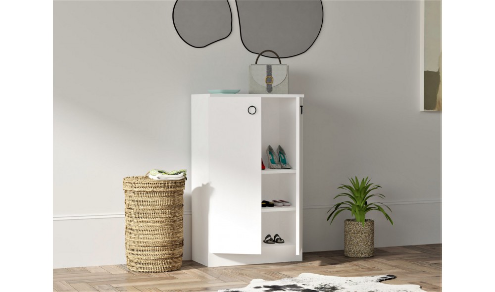 Comoda multifunctional Defne - Alb