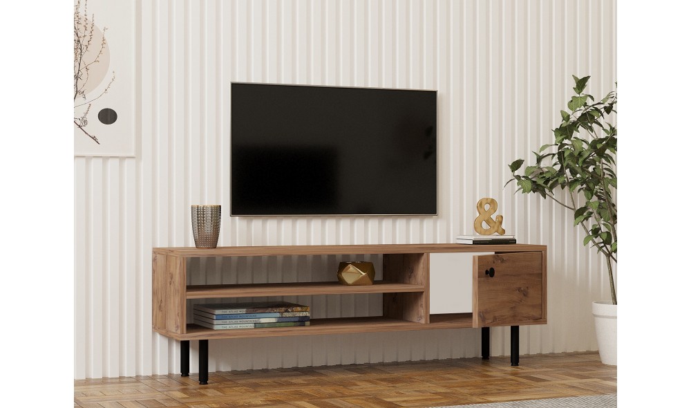 Suport TV, Avila, Pinul Atlantic, 120 x 38 x 30 cm