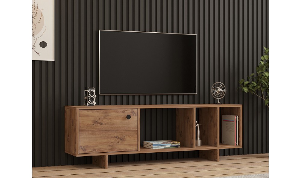 Suport TV, Folsom, Pinul Atlantic, 140 x 45 x 29 cm