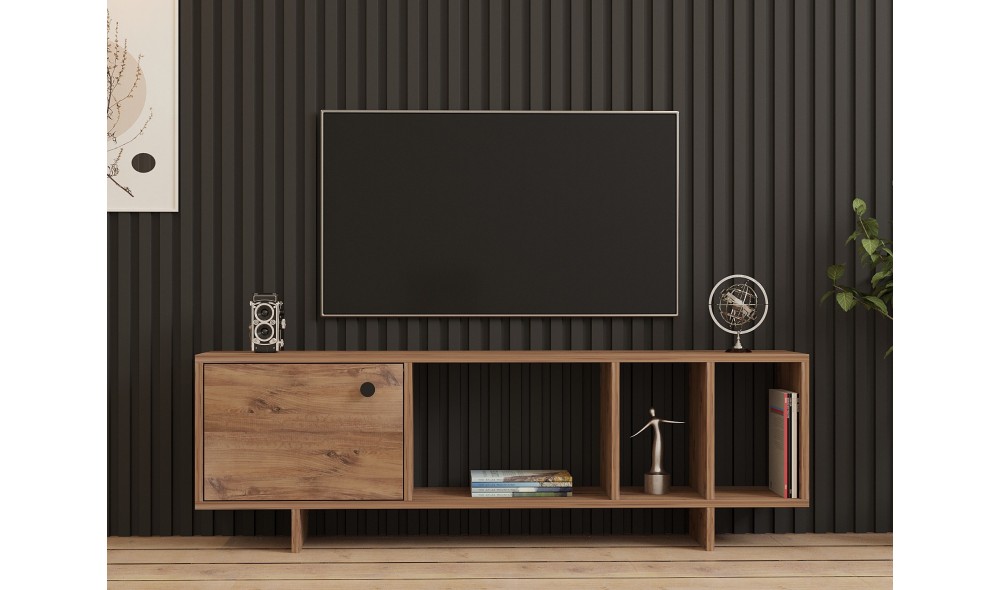 Suport TV, Folsom, Pinul Atlantic, 140 x 45 x 29 cm