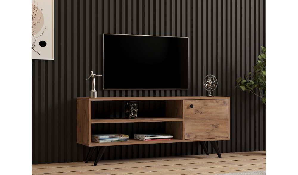 Suport TV, Jena, Pinul Atlantic, 120 x 50 x 29 cm