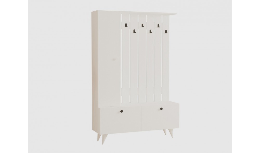 Antreu, Lala, Alb, 112 x 170 x 35 cm