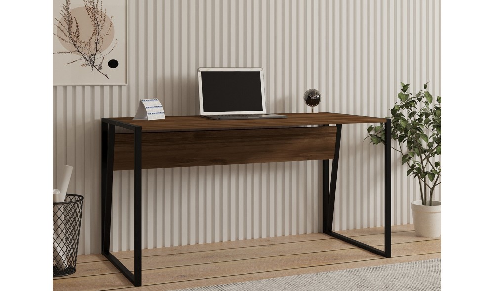 Birou de studiu, Kemer, NucNegru, 140 x 74 x 70 cm