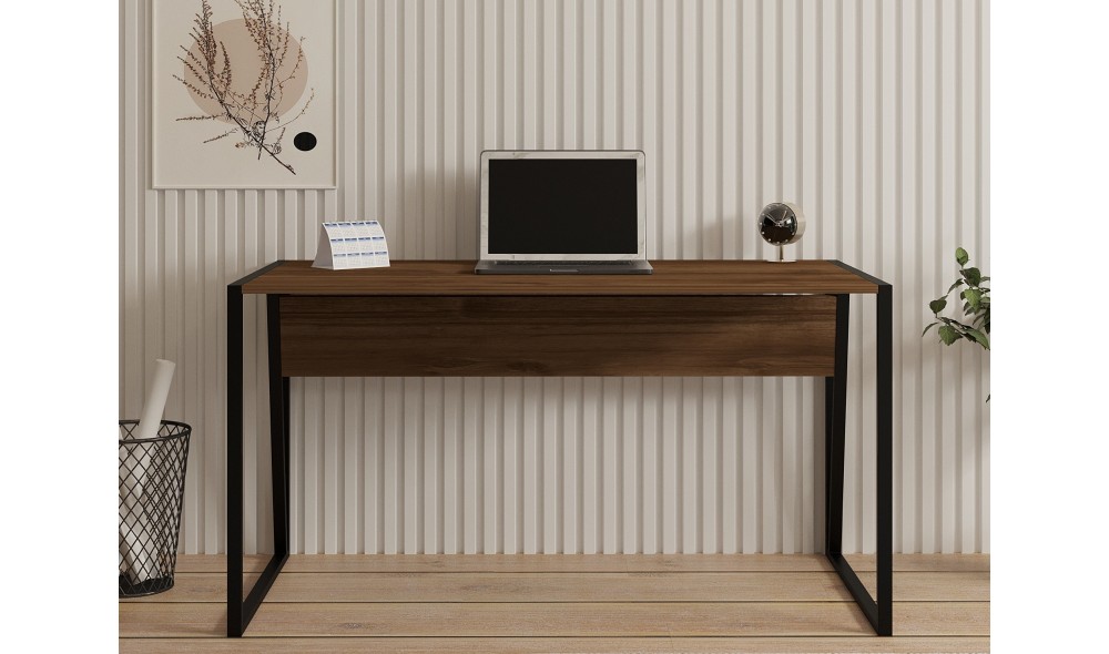 Birou de studiu, Kemer, NucNegru, 140 x 74 x 70 cm