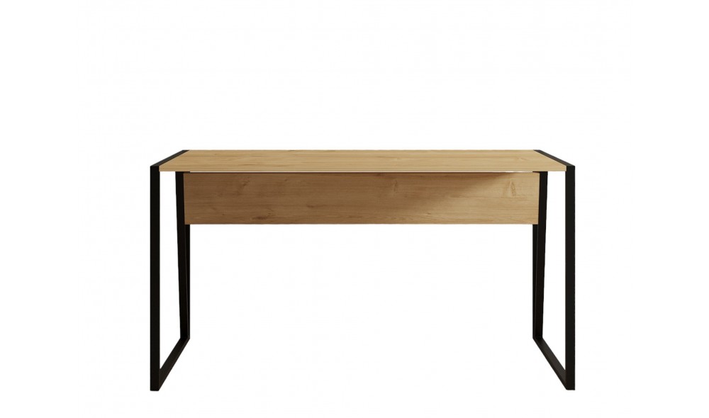 Birou de studiu, Cunda, SafirNegru, 140 x 74 x 70 cm