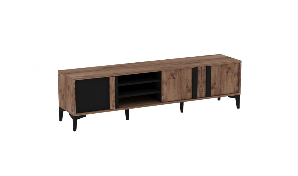 Suport TV, Mengu, atlanticAntracit, 180 x 50 x 40 cm