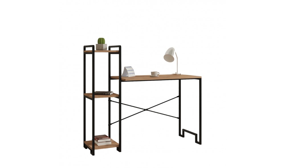 Birou de studiu, Home, Pinul AtlanticNegru, 45 x 120 x 108 cm