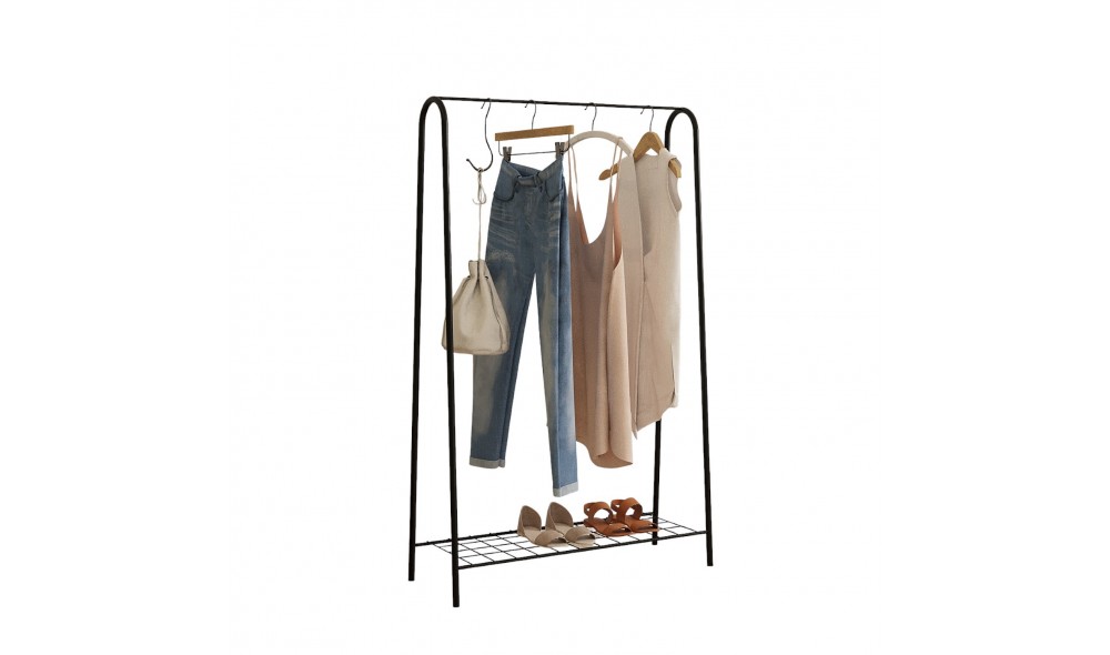 Cuier, Igor, Negru, 145 x 89 x 36 cm