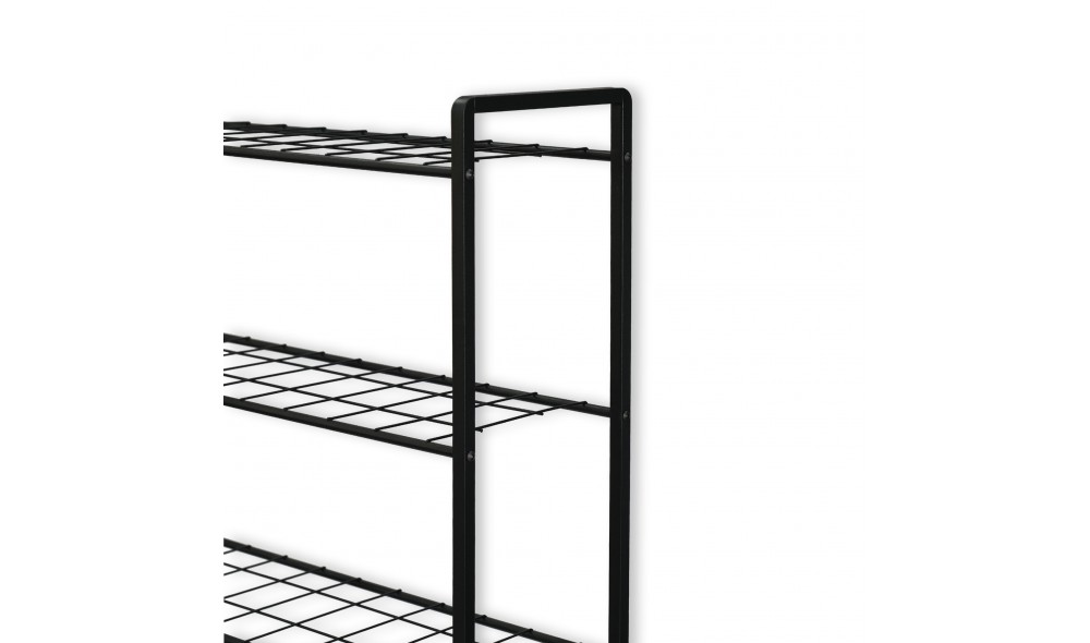 Dulap masina de spalat, Nigel, Negru, 24 x 68 x 150 cm