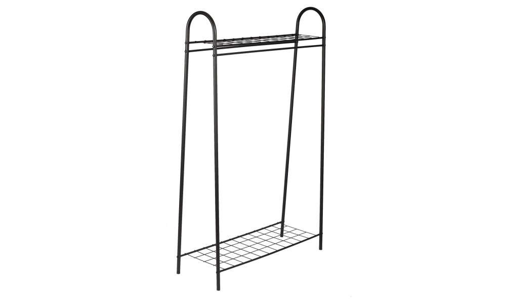 Cuier, Riley, Negru, 145 x 89 x 33 cm