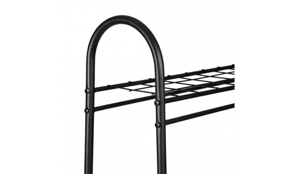 Cuier, Riley, Negru, 145 x 89 x 33 cm