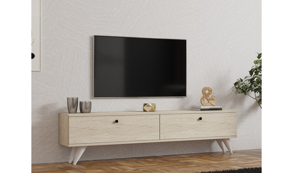 Suport TV, Paris, Travertin, 160 x 40 x 25 cm