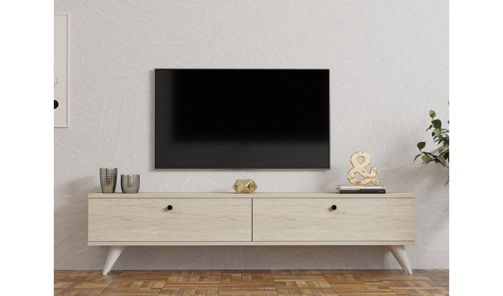 Suport TV, Paris, Travertin, 160 x 40 x 25 cm